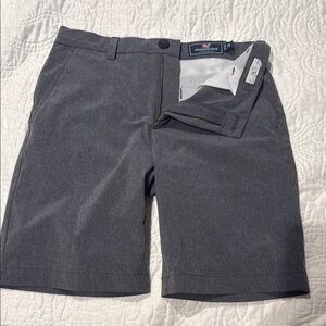 Vineyard Vines Gray Casual Performance Shorts Comfortable Fit